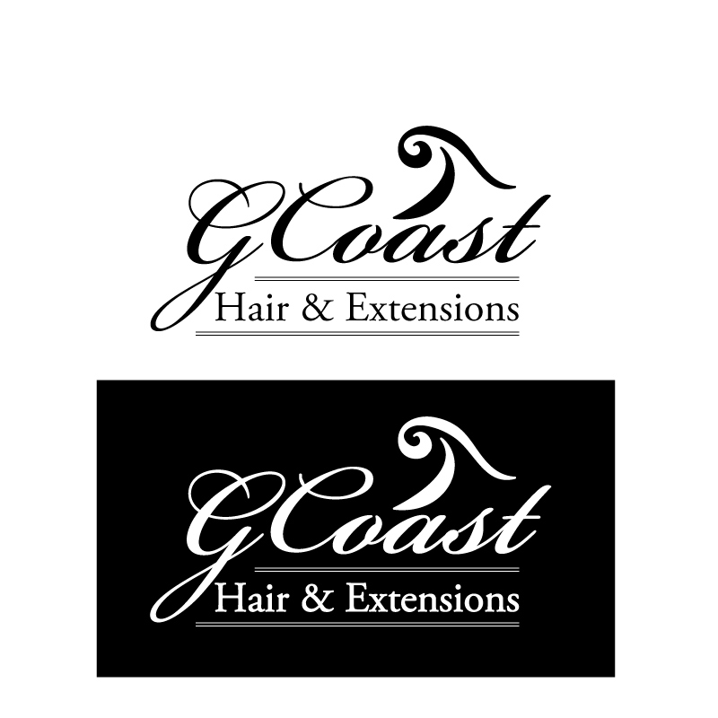Logo Design by Wigmin for G Coast Hair & Extensions | Design #1610398