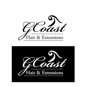 Logo Design by Wigmin for G Coast Hair & Extensions | Design #1610398