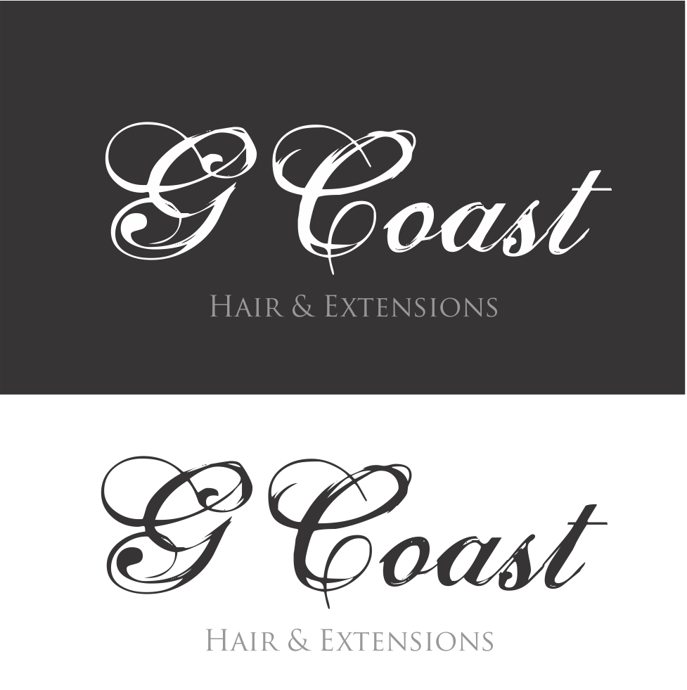 Logo Design by Mandarina for G Coast Hair & Extensions | Design #1610769