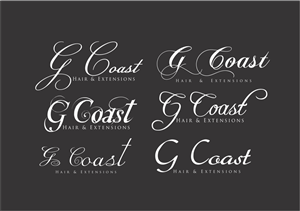 Logo Design by Mandarina for G Coast Hair & Extensions | Design: #1612228
