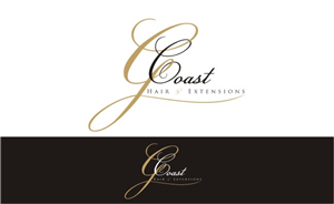 Logo Design by Mandarina for G Coast Hair & Extensions | Design: #1641991