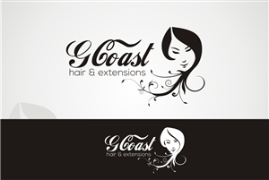 Logo Design by putra for G Coast Hair & Extensions | Design: #1593309