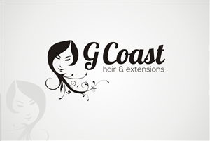 Logo Design by putra for G Coast Hair & Extensions | Design: #1593312