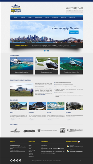 Wordpress Design by pb for this project | Design: #1596065