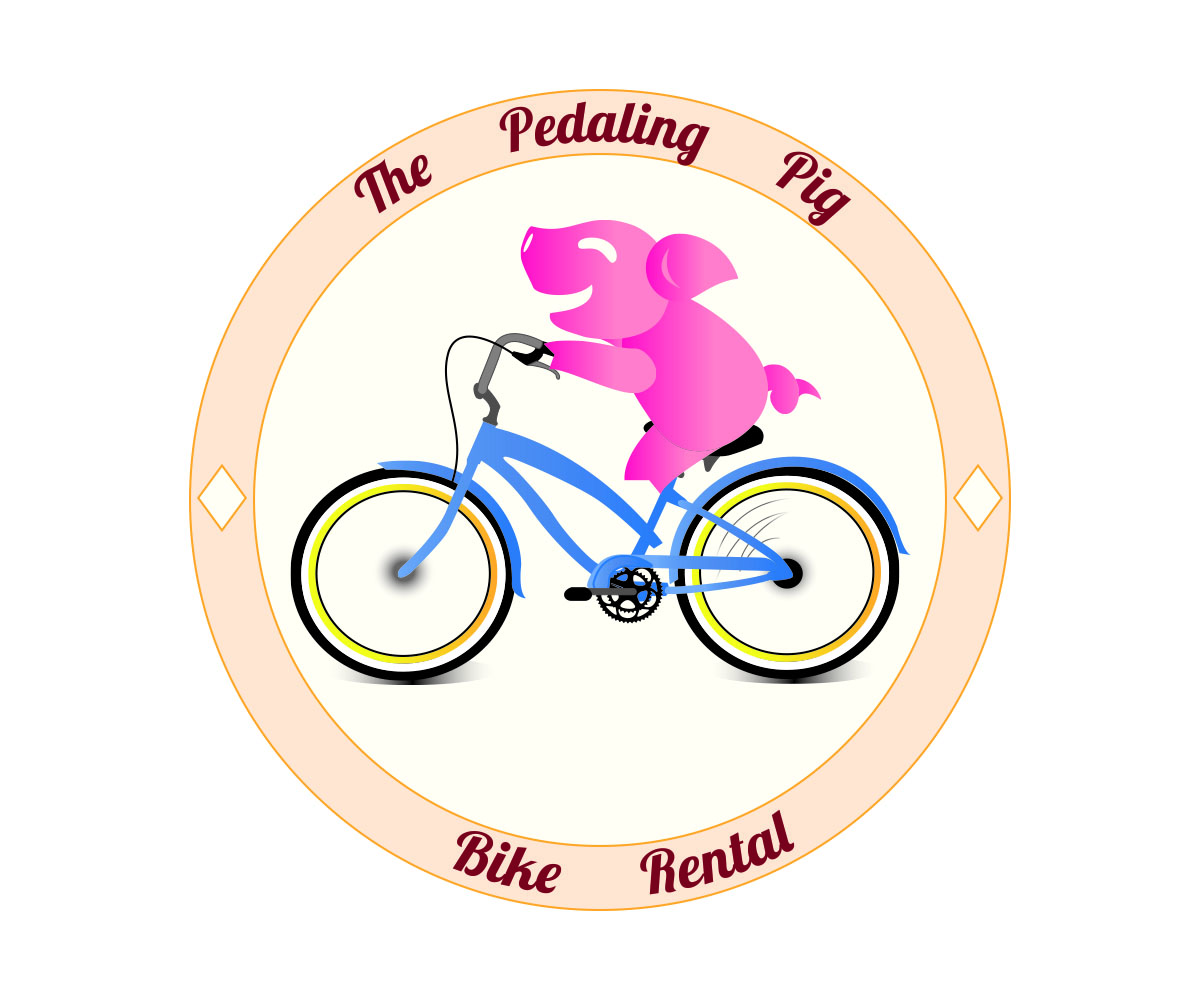 Logo Design by KendallJFreeman for The Pedaling Pig | Design #5893232