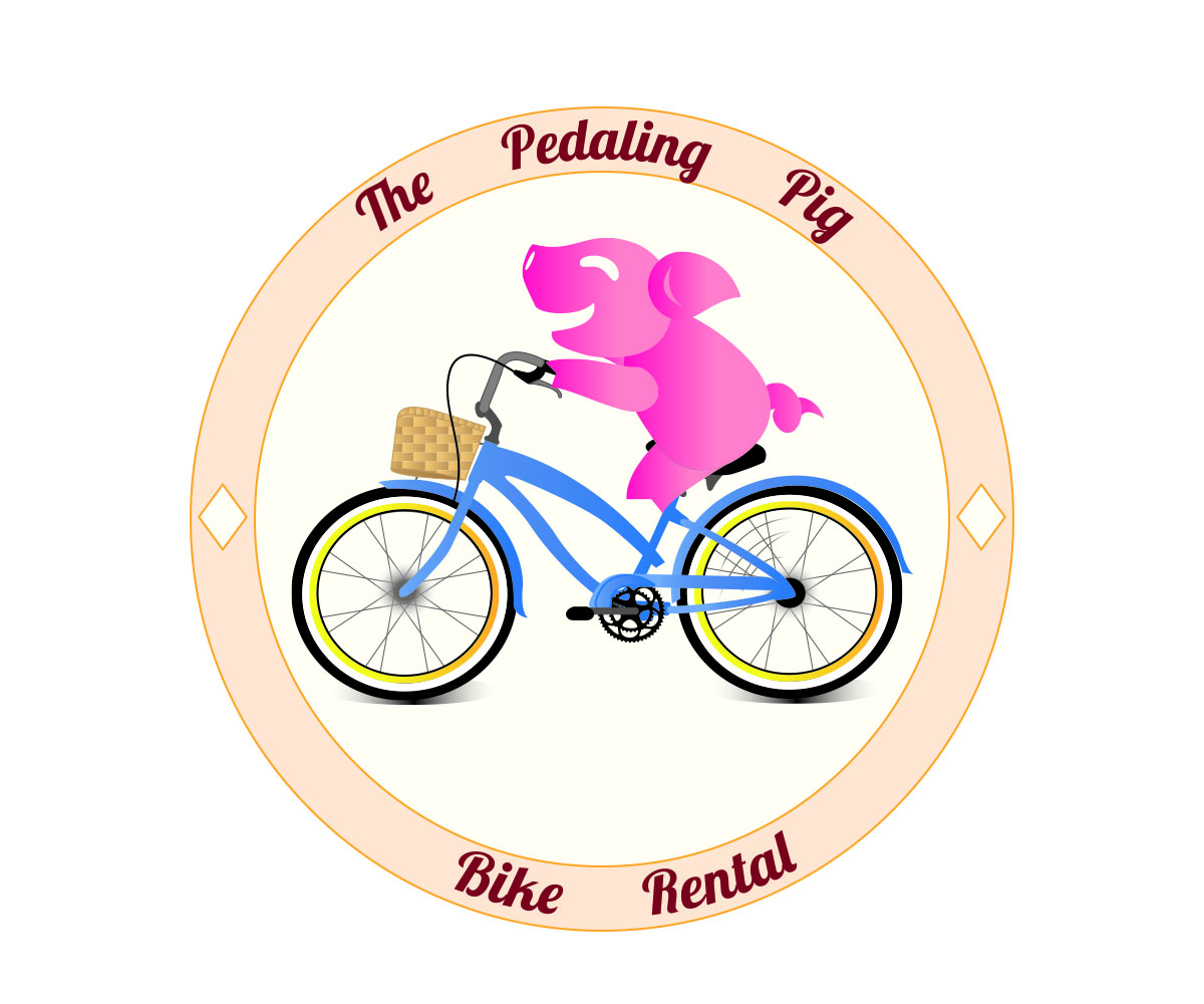 Logo Design by KendallJFreeman for The Pedaling Pig | Design #5894619
