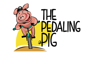Logo Design by Tedoblevei for The Pedaling Pig | Design: #5993672