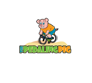 Logo Design by Bling Connect Ink Production for The Pedaling Pig | Design #5893525