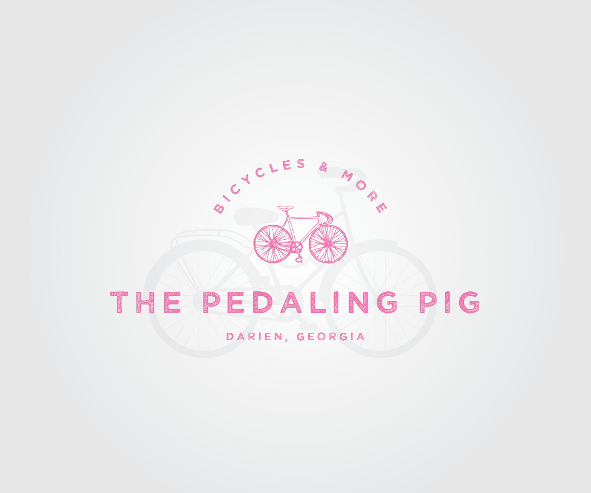 Logo Design by Andrew for The Pedaling Pig | Design #5869537