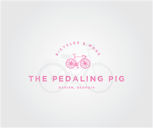 Logo Design by Andrew for The Pedaling Pig | Design: #5869537