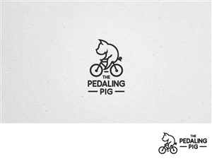 The Pedaling Pig | Logo Design by Creative Juice