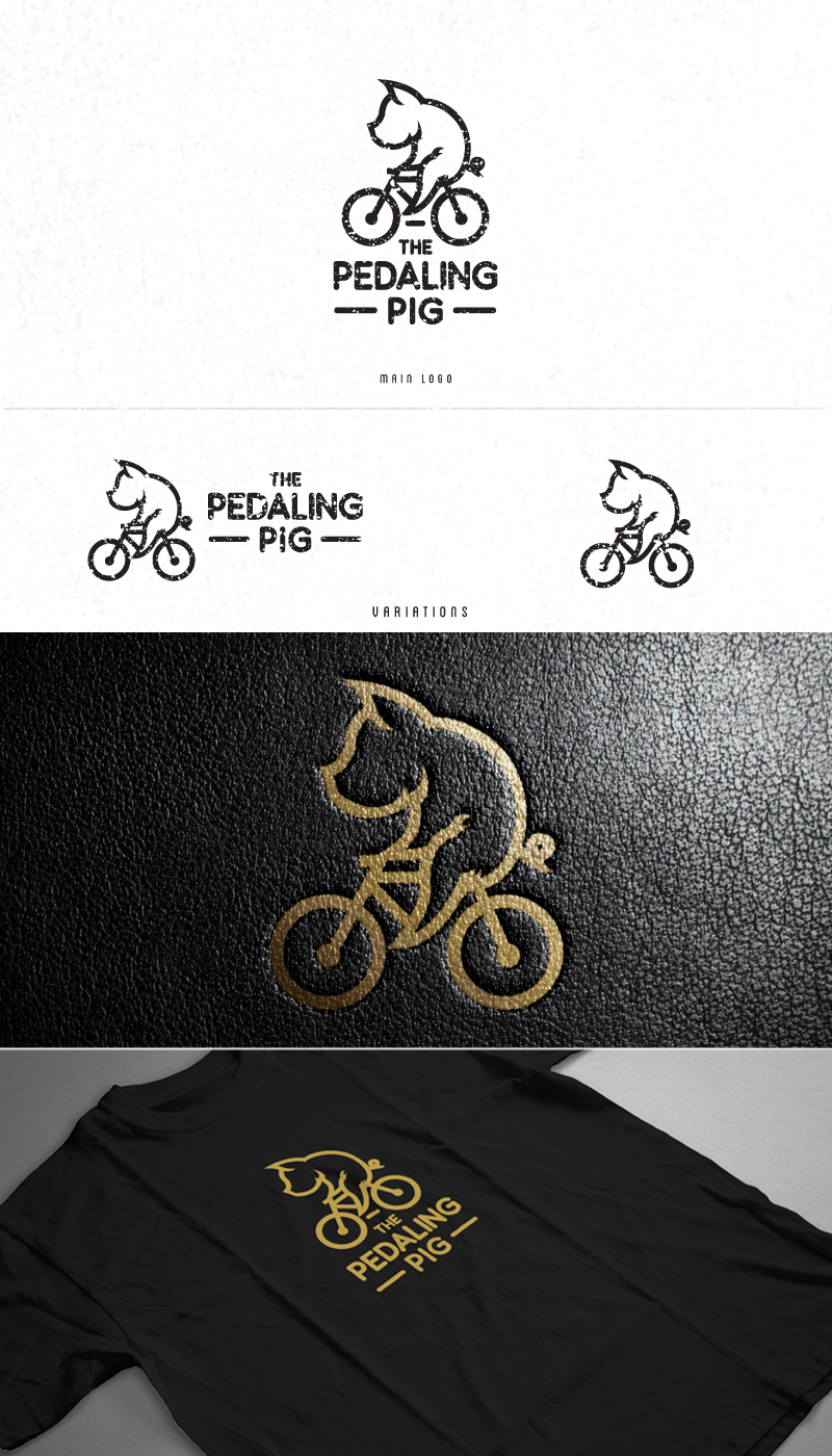 Design de Logo par Creative Juice pour The Pedaling Pig | Design #5976564