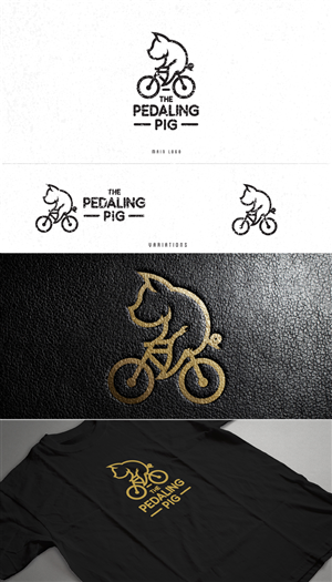 Logo Design by Creative Juice for The Pedaling Pig | Design #5976564