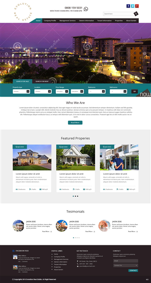Web Design by saroshdurrani for this project | Design: #5872385