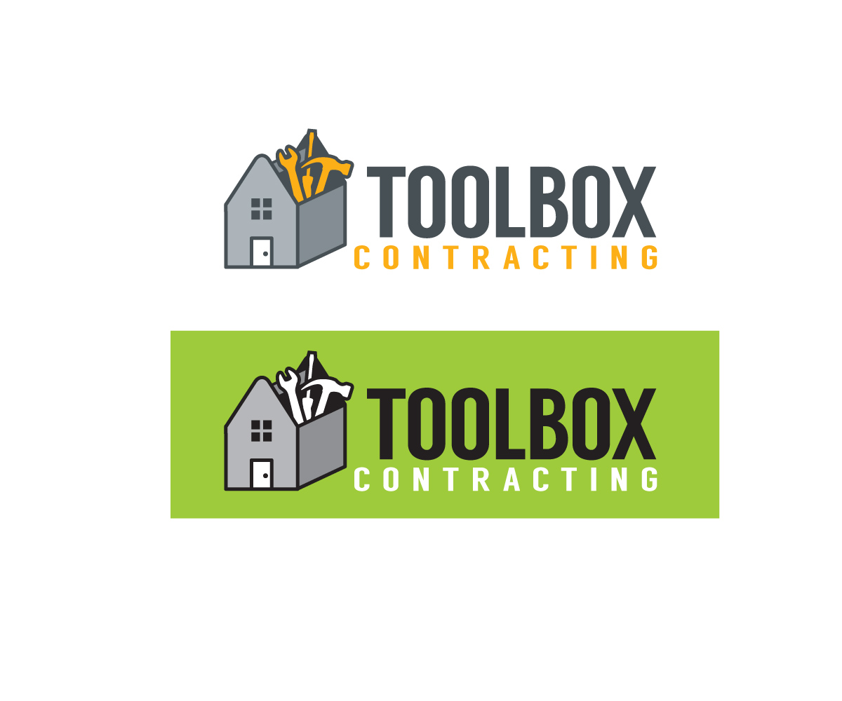 Logo Design by Buck Tornado for ToolBox Contracting | Design #5901851