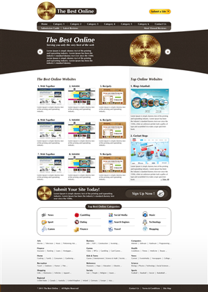Web Design par Kreative Ideaz pour Anthony Barlow | Design : #314834