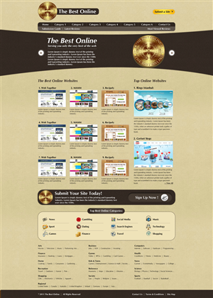 Web Design par Kreative Ideaz pour Anthony Barlow | Design : #315719