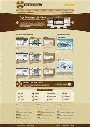 Web Design par Kreative Ideaz pour Anthony Barlow | Design : #322570