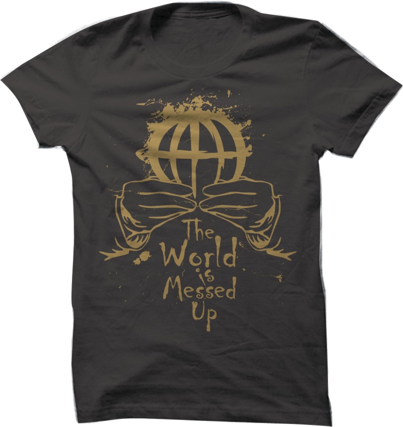 T-shirt Design by yuliART for Arte Mondiale | Design #1661948