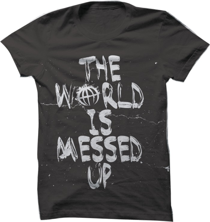 T-shirt Design by yuliART for Arte Mondiale | Design #1687781