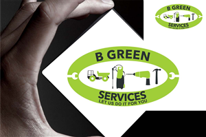 Logo Design by Elkana Letting for B Green Services | Design: #5873829