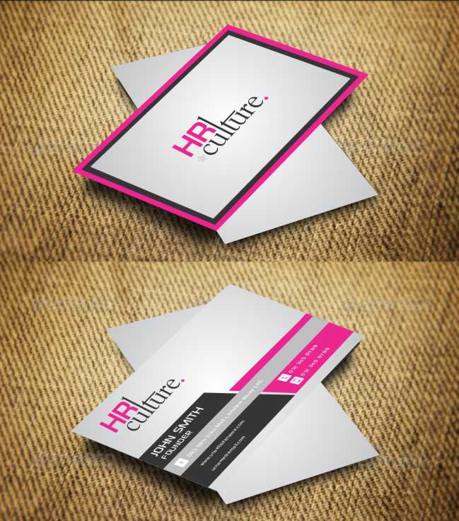 Visitenkarten-Design von AwsomeD für HR Culture | Design #5872741