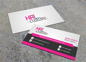 Business Card Design by AwsomeD for HR Culture | Design: #5872742