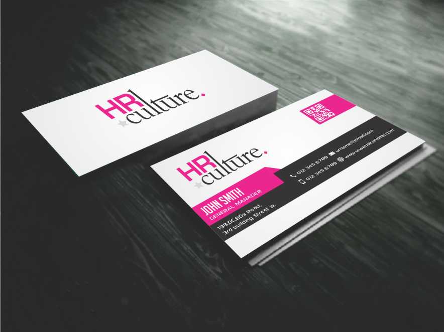 Business Card Design by AwsomeD for HR Culture | Design #5872745