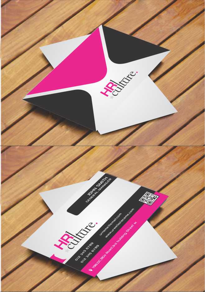 Business Card Design by AwsomeD for HR Culture | Design #5872751