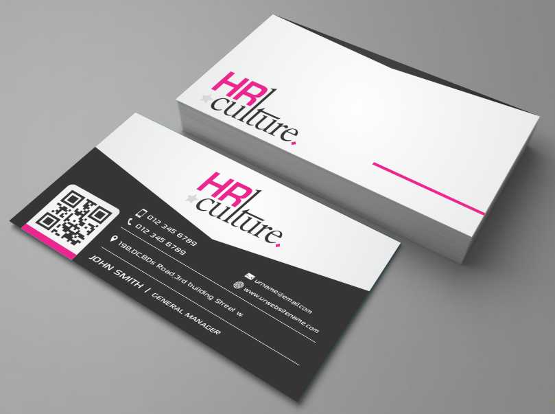 Business Card Design by AwsomeD for HR Culture | Design #5872752