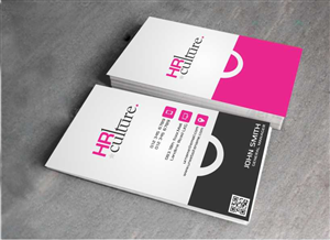 Business Card Design by AwsomeD for HR Culture | Design: #5872755