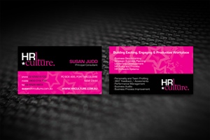 Business Card Design by diRtY.EMM for HR Culture | Design: #5883065
