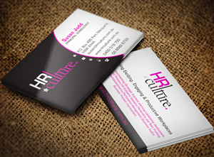 Diseño de Tarjeta de Presentación por Lanka Ama para HR Culture | Diseño: #5872961