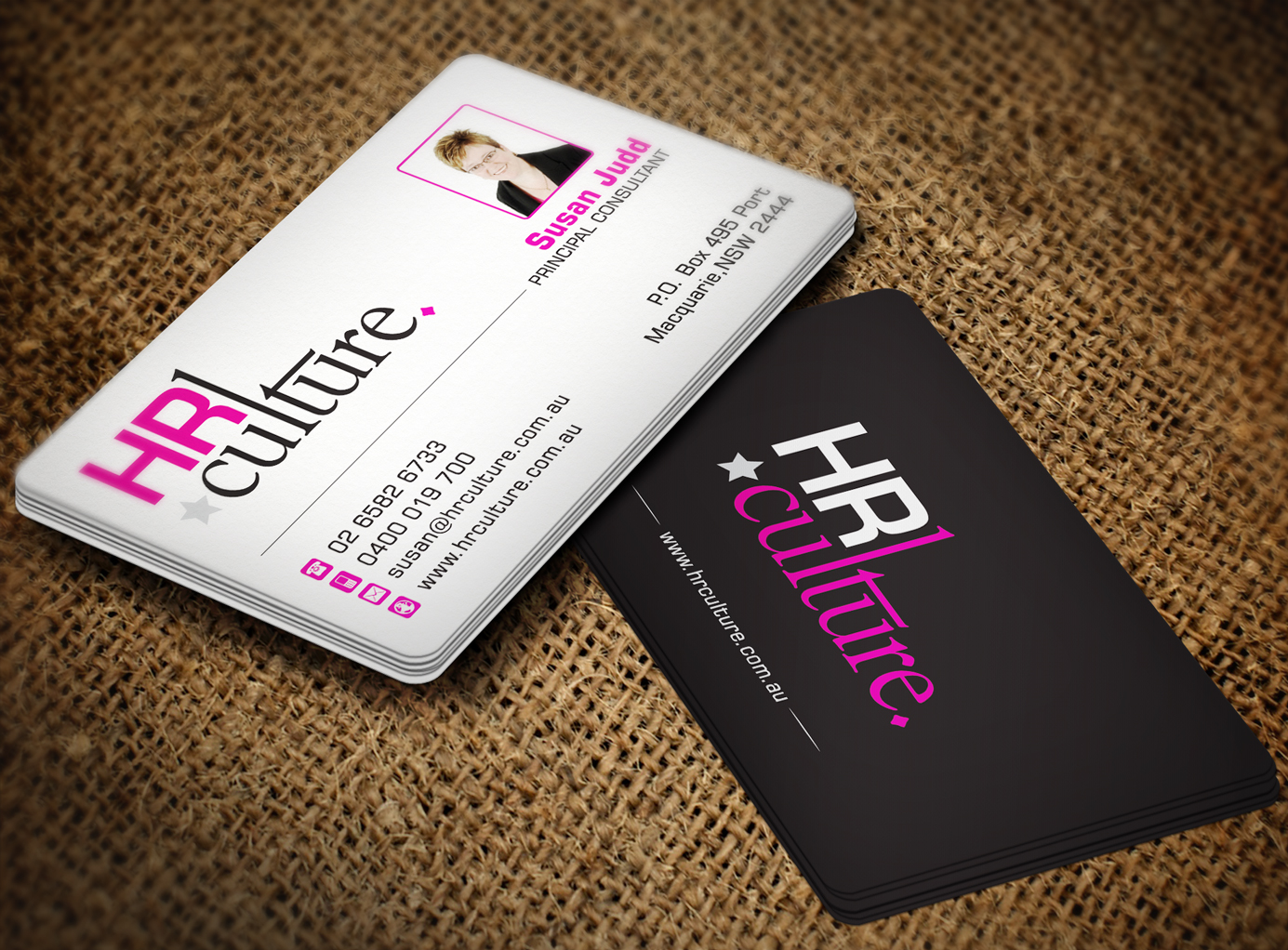 Design de Carte de Visite par Lanka Ama pour HR Culture | Design #5872969