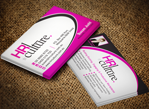 Diseño de Tarjeta de Presentación por Lanka Ama para HR Culture | Diseño: #5872975