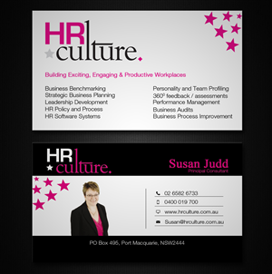 Diseño de Tarjeta de Presentación por Lanka Ama para HR Culture | Diseño: #5873373