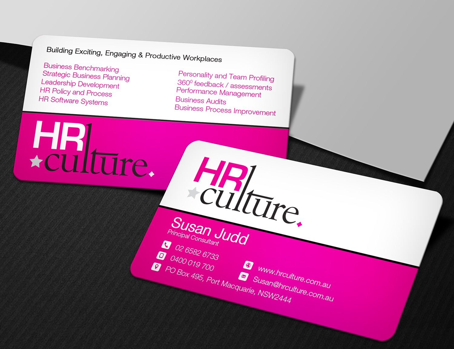 Diseño de Tarjeta de Presentación por Lanka Ama para HR Culture | Diseño #5873393