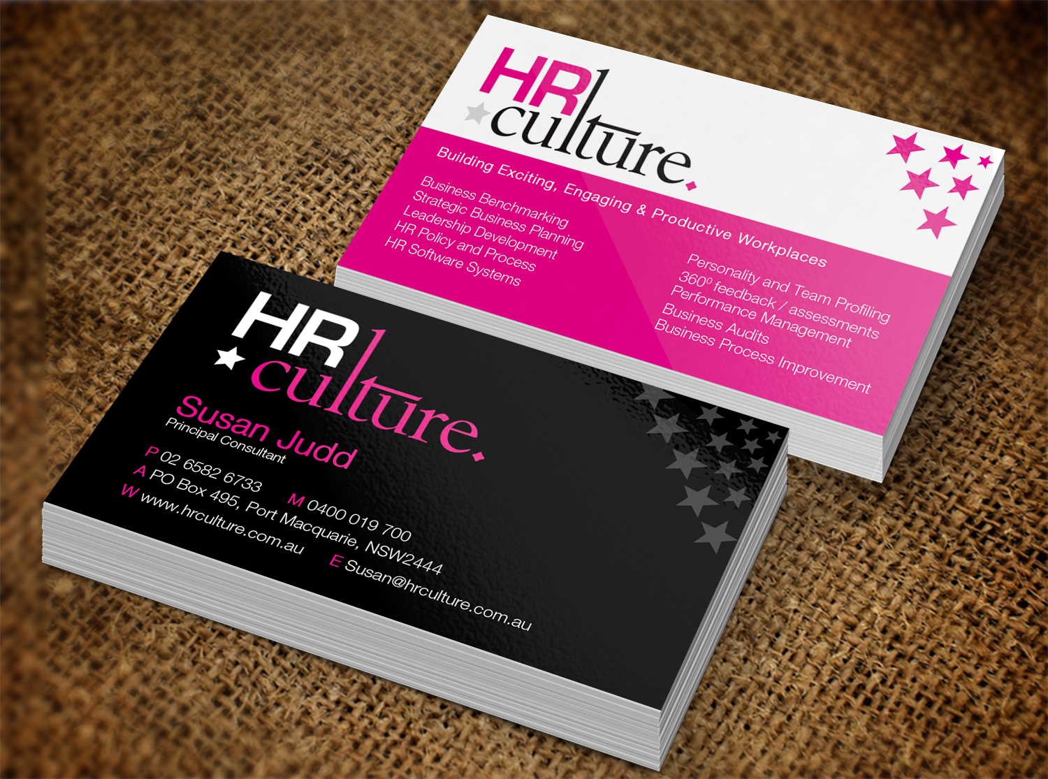 Diseño de Tarjeta de Presentación por Lanka Ama para HR Culture | Diseño #5873429