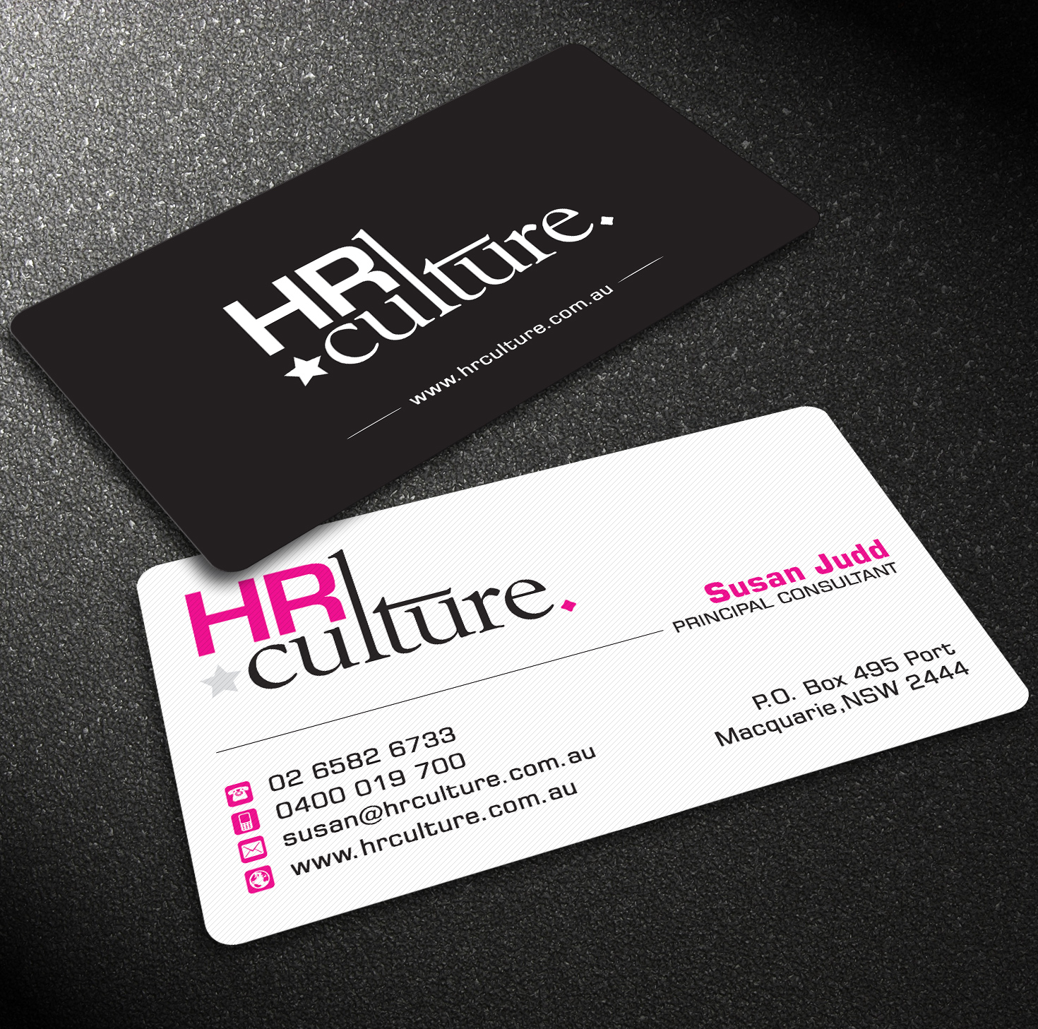 Business Card Design by Lanka Ama for HR Culture | Design #5876375