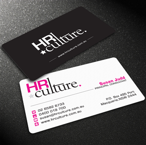 Business Card Design by Lanka Ama for HR Culture | Design: #5876375