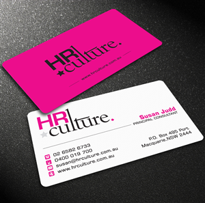 Business Card Design by Lanka Ama for HR Culture | Design: #5876430