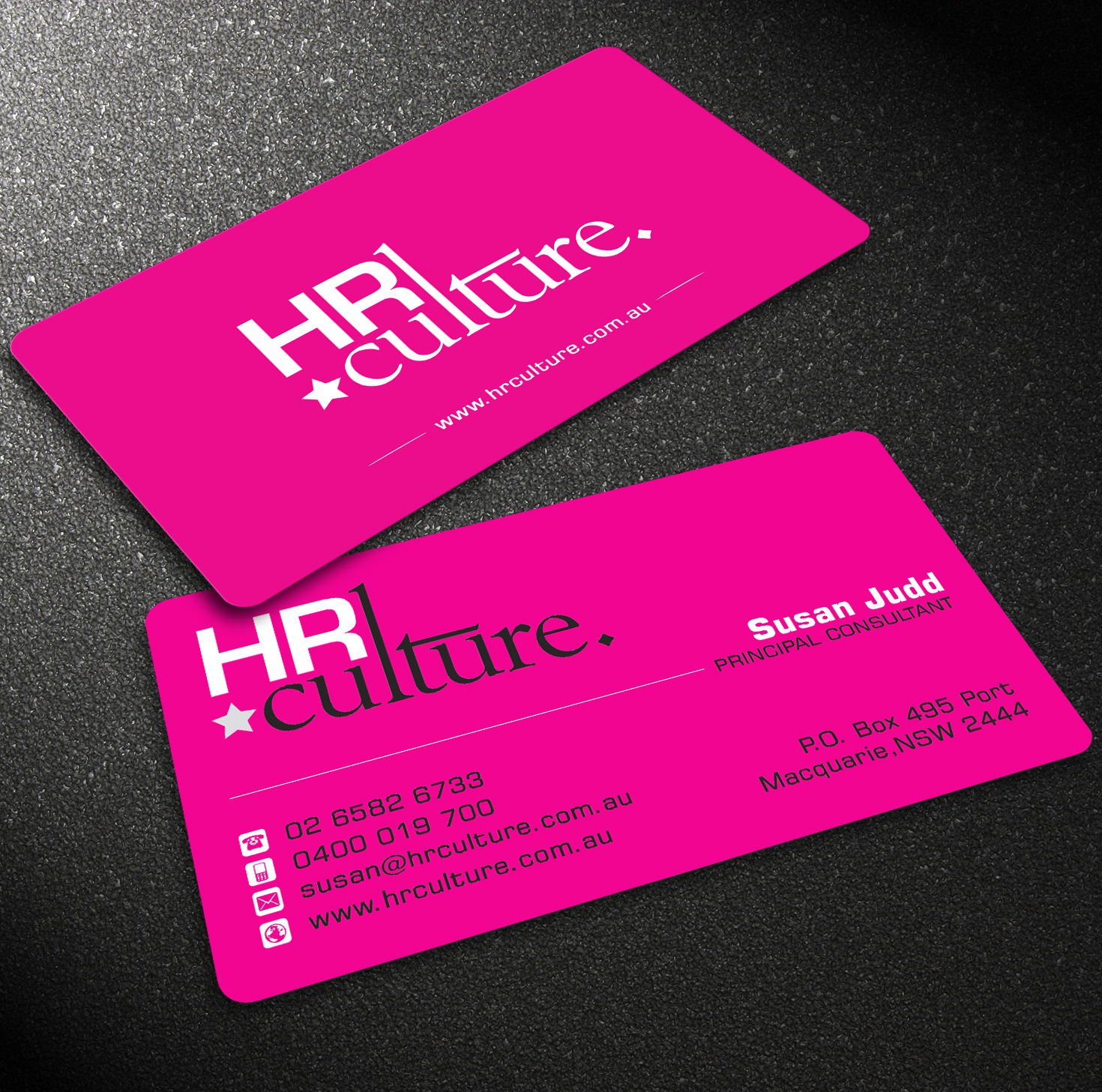 Business Card Design by Lanka Ama for HR Culture | Design #5876435