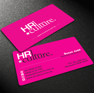 Business Card Design by Lanka Ama for HR Culture | Design: #5876435