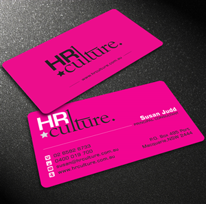 Business Card Design by Lanka Ama for HR Culture | Design: #5876436