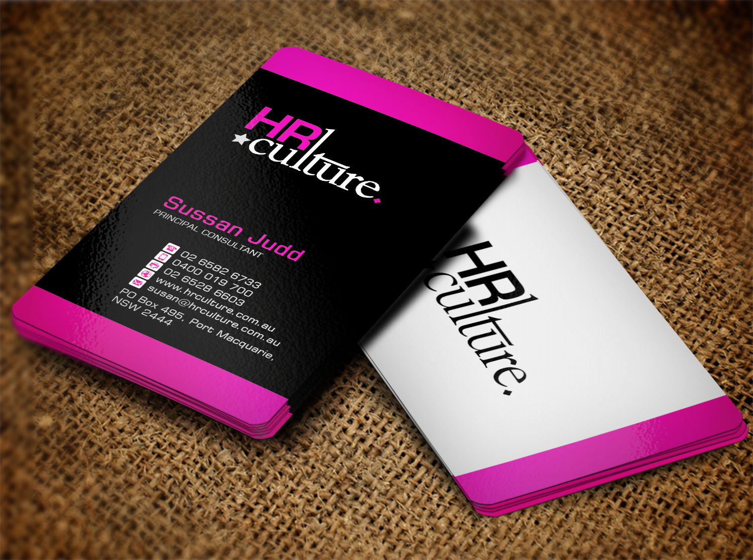 Design de Carte de Visite par Lanka Ama pour HR Culture | Design #5879477