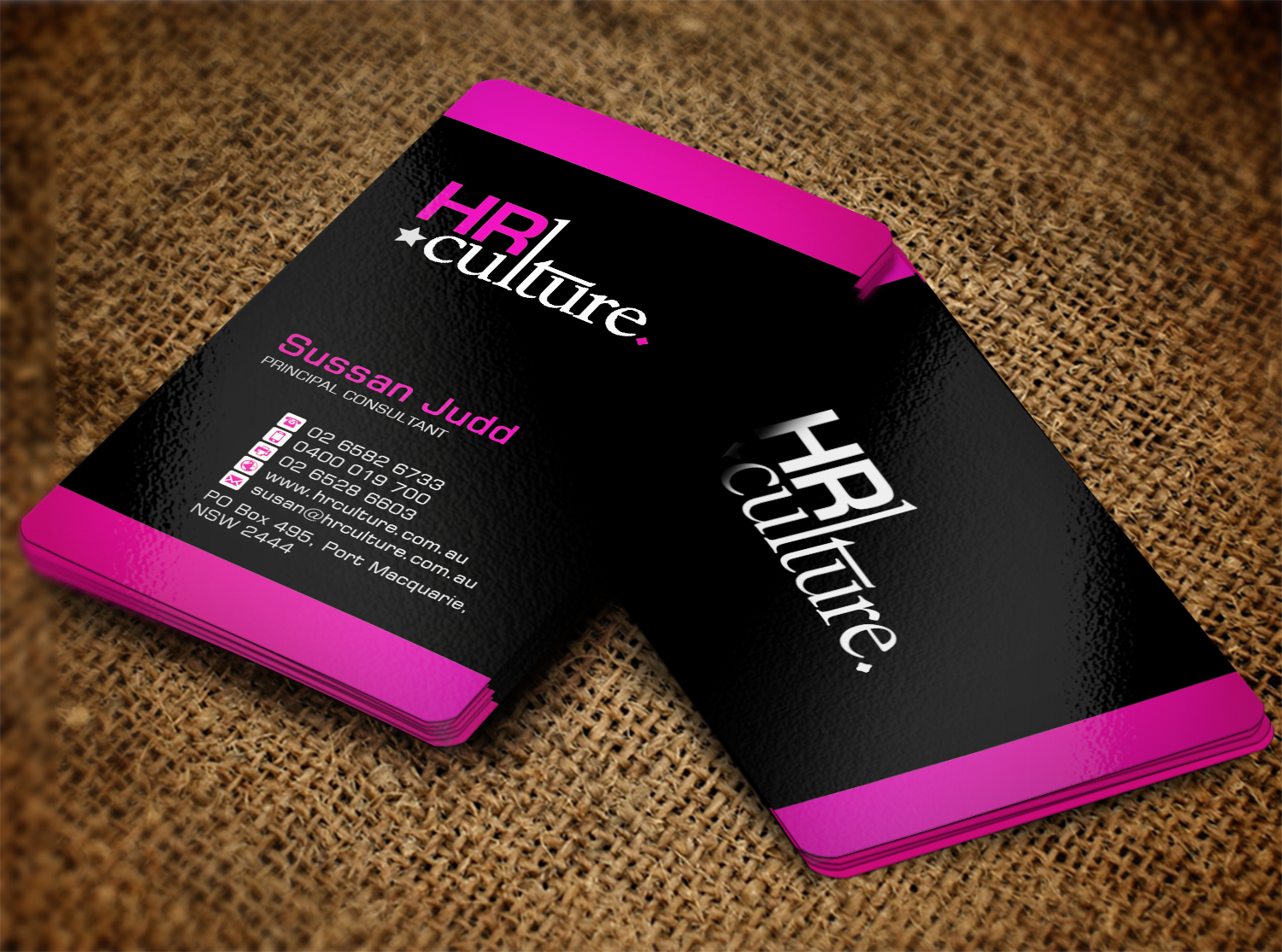 Design de Carte de Visite par Lanka Ama pour HR Culture | Design #5879479