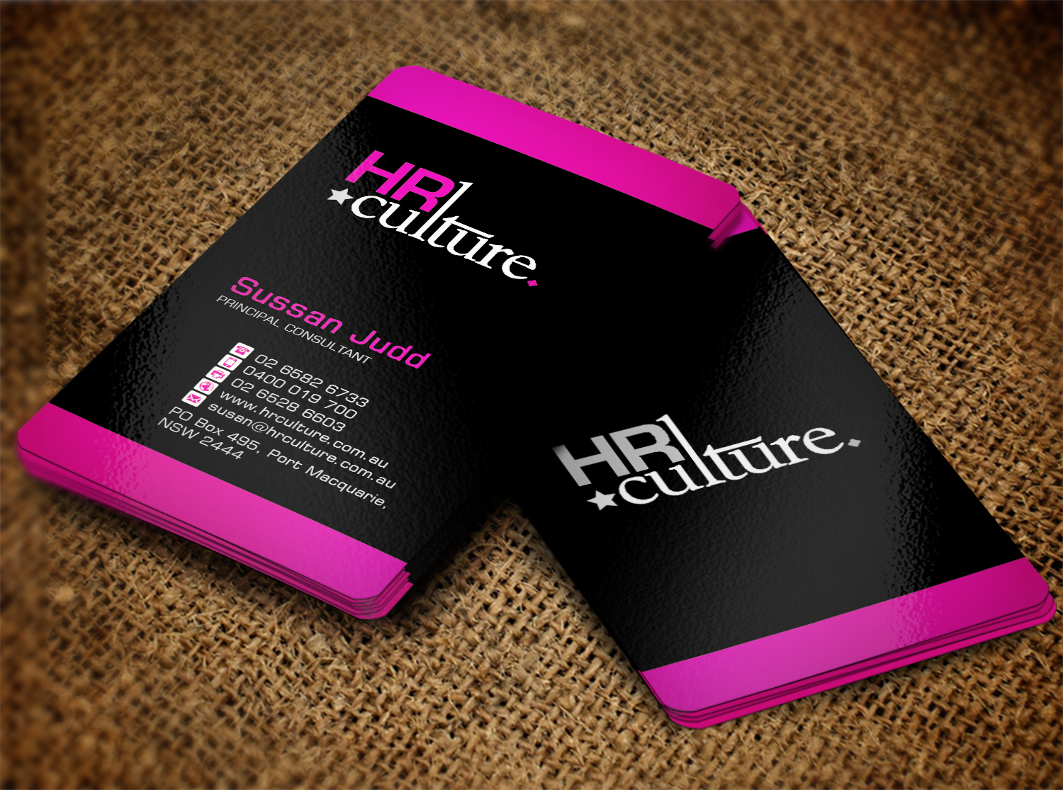 Design de Carte de Visite par Lanka Ama pour HR Culture | Design #5879481