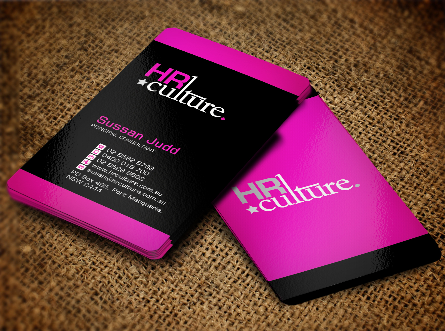 Design de Carte de Visite par Lanka Ama pour HR Culture | Design #5879483