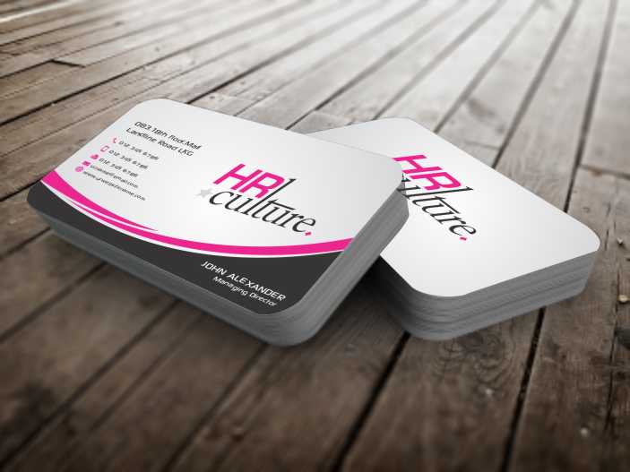 Business Card Design by szabist for HR Culture | Design #5872454