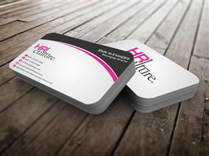 Business Card Design by szabist for HR Culture | Design: #5872458